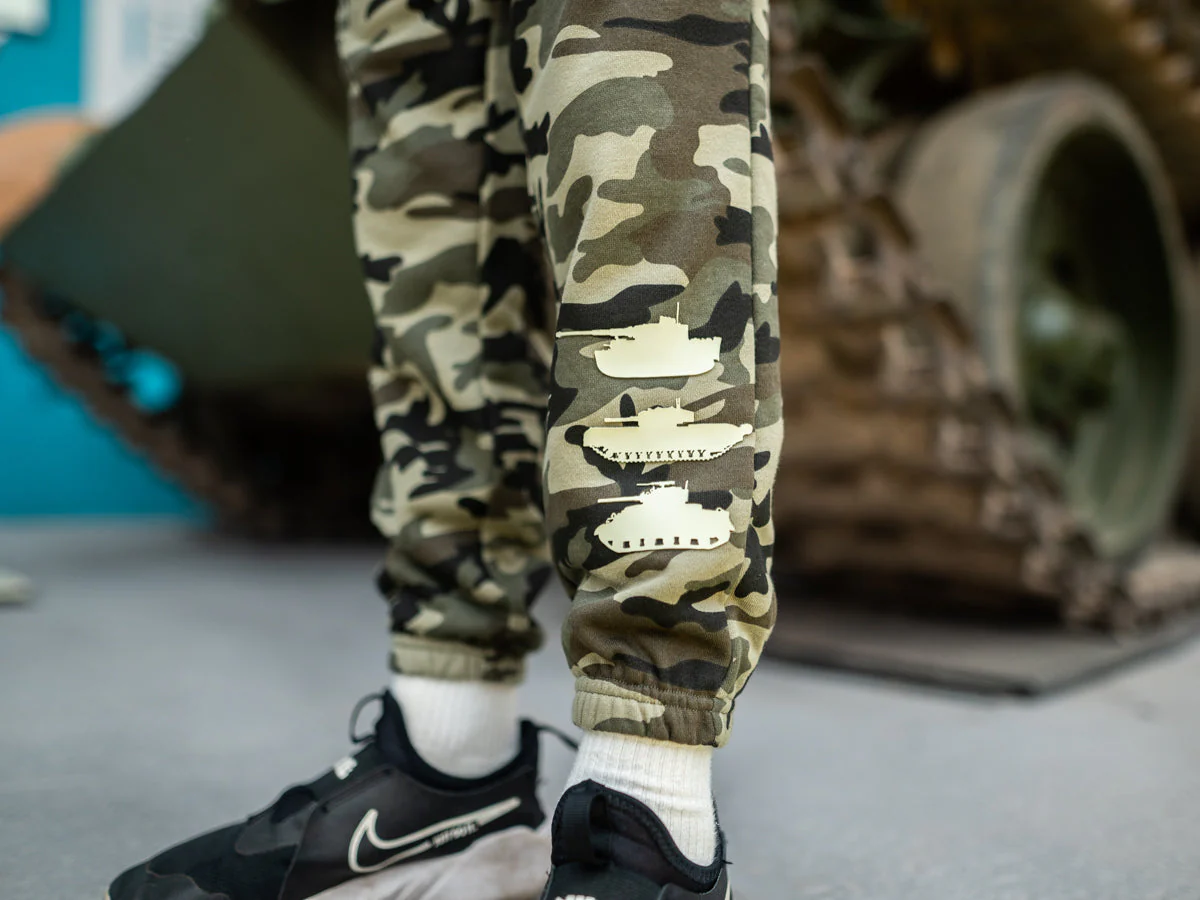 Kids Camo Tank Joggers - Image 2