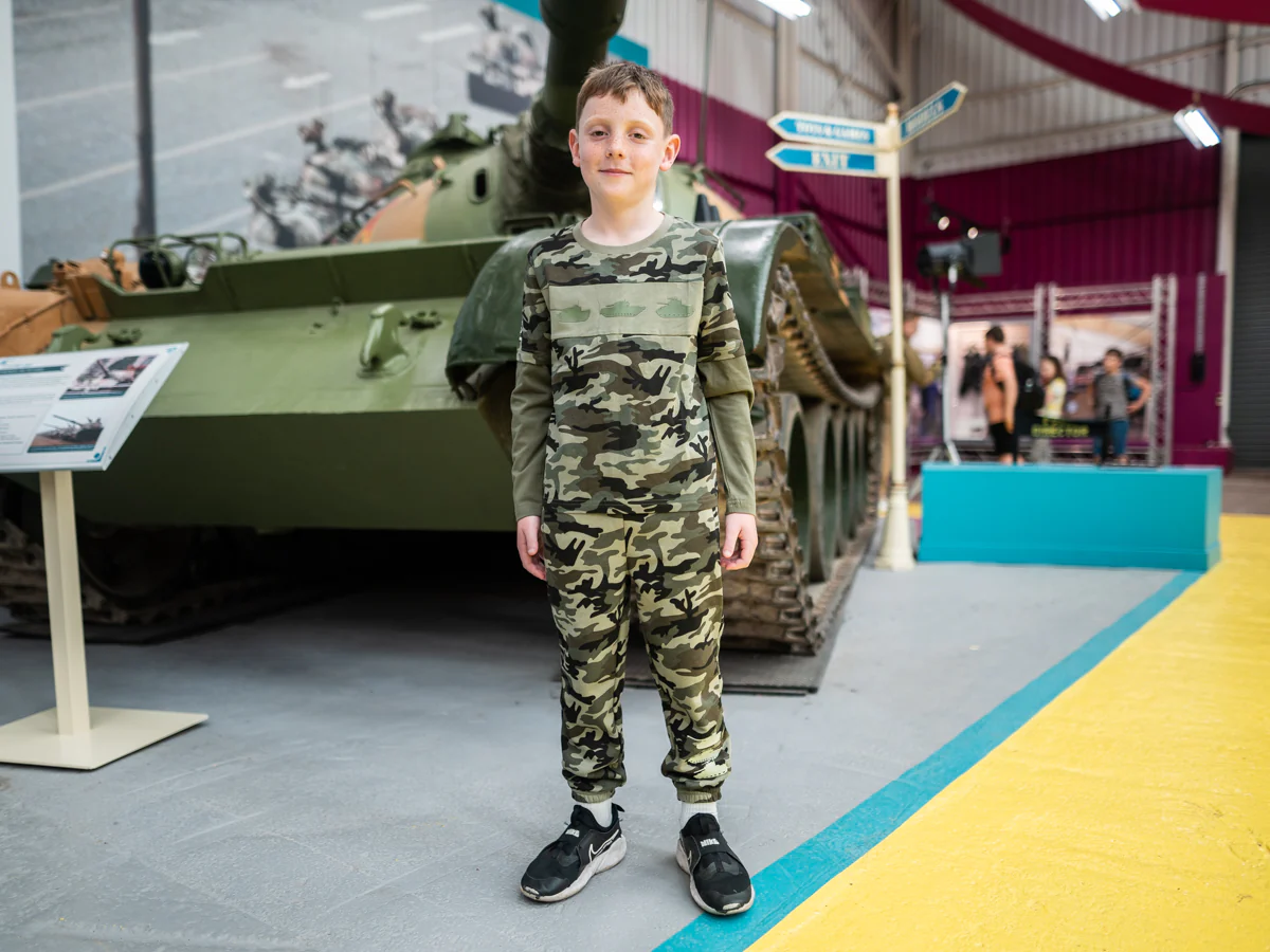 Kids Camo Tank Joggers - Image 4