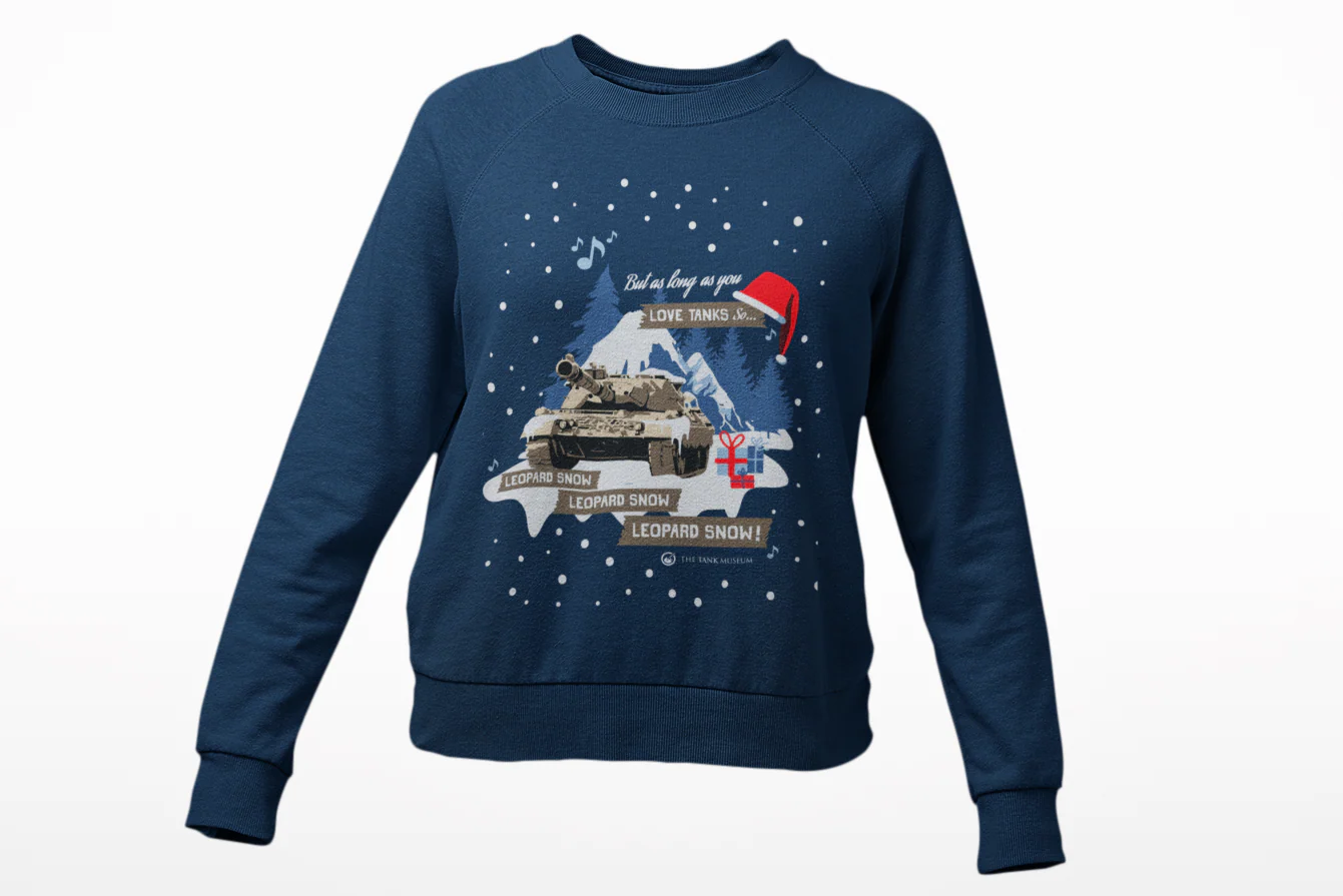 Kids Leopard Snow Christmas Sweater - Image 2