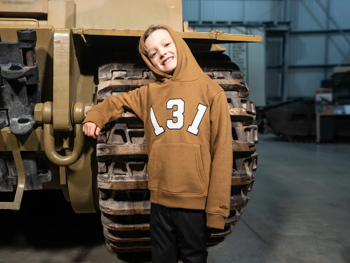 Kids Tiger 131 Tank Hoodie - Image 4