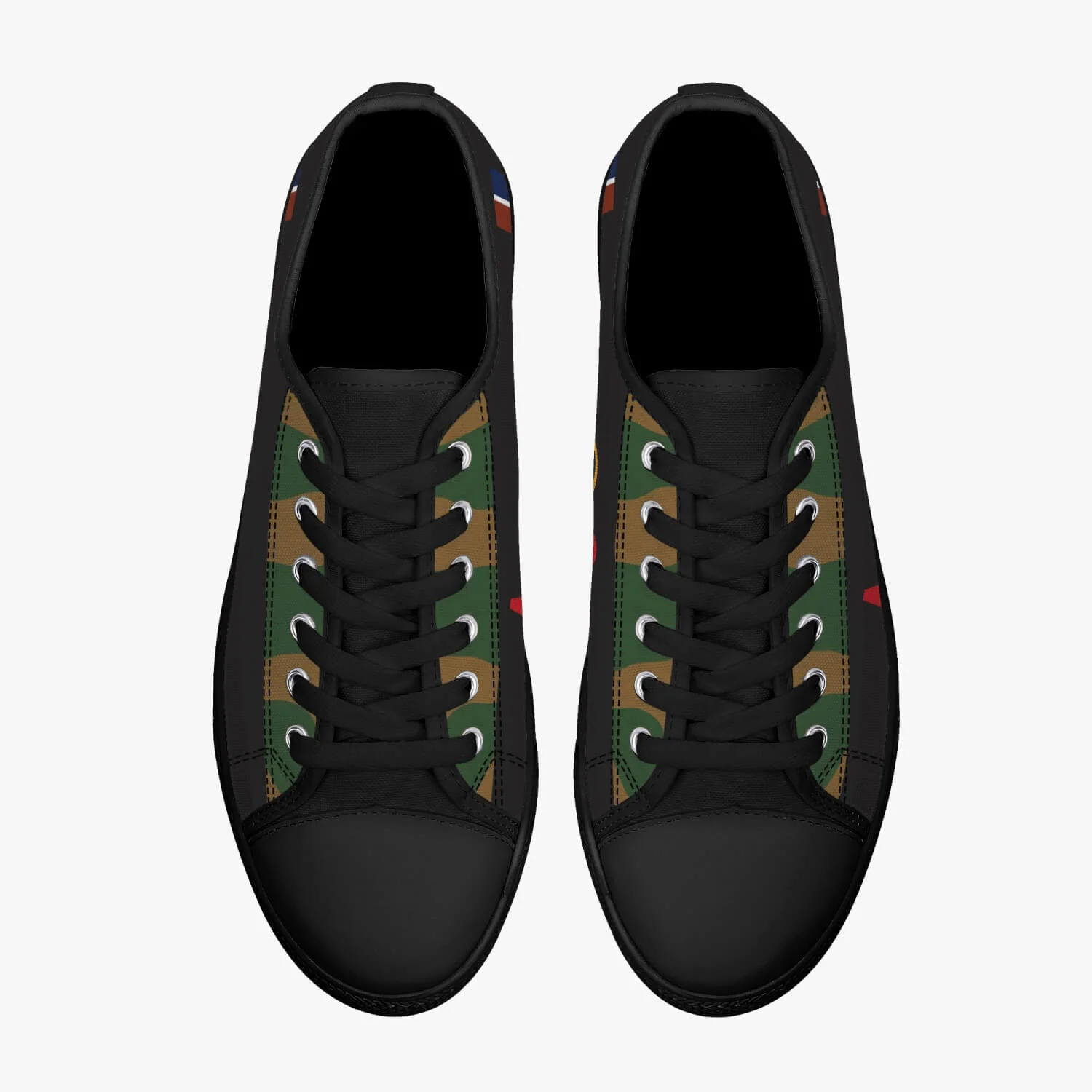 Lancaster AJ-G Low Top Canvas Trainer - Image 6