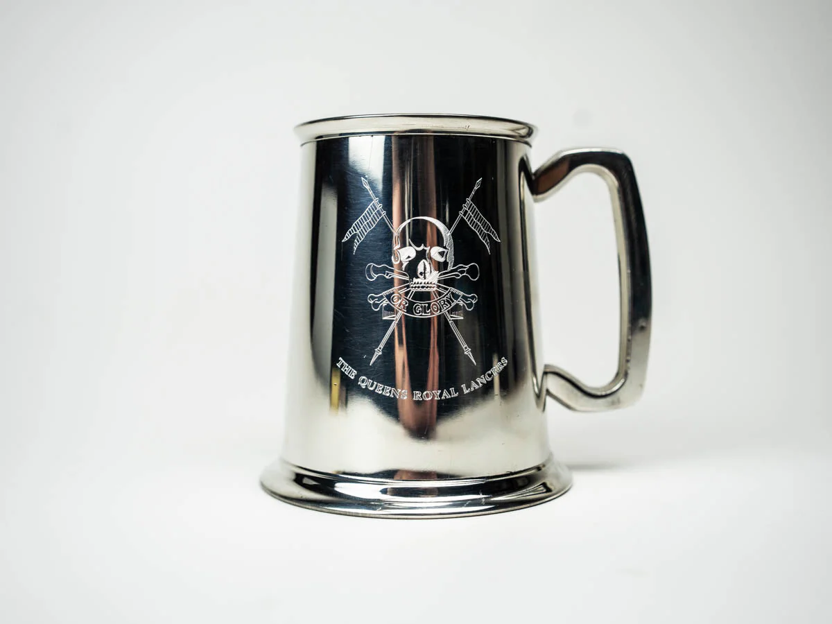 Lancers Pewter Half Pint Tankard - Image 2
