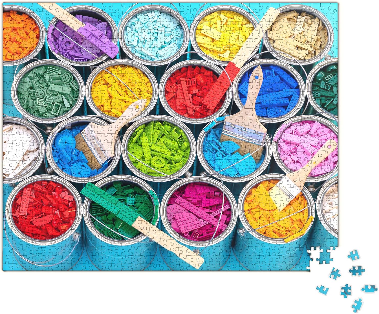 Lego Paint Party Puzzle - Image 2