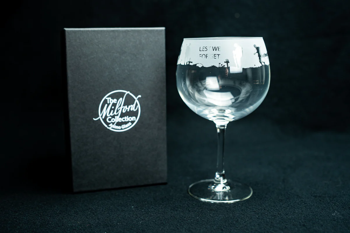 Lest We Forget Gin Balloon Glass - Image 2