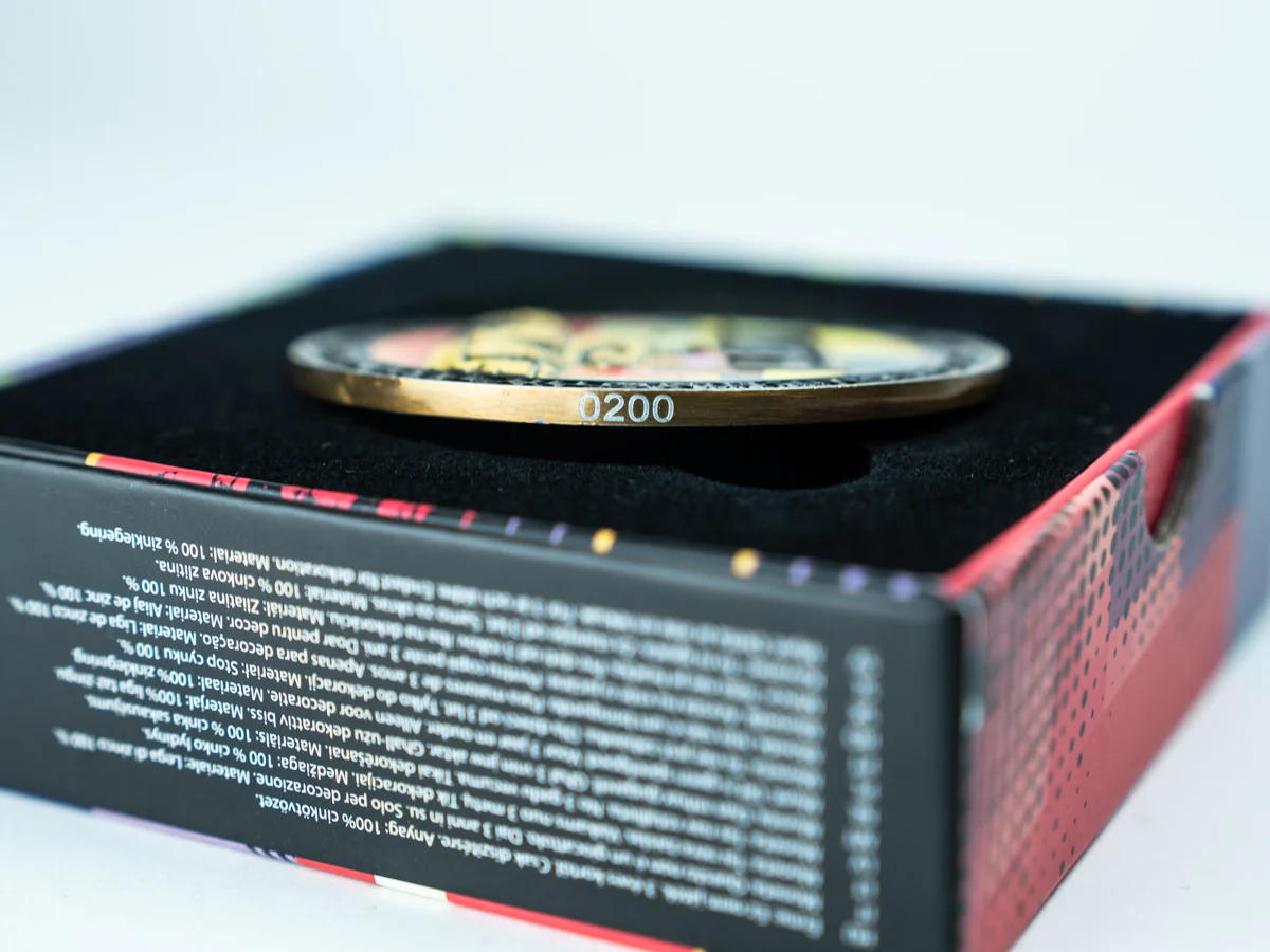 Limited Edition TANKFEST Gold Medallion - Image 6