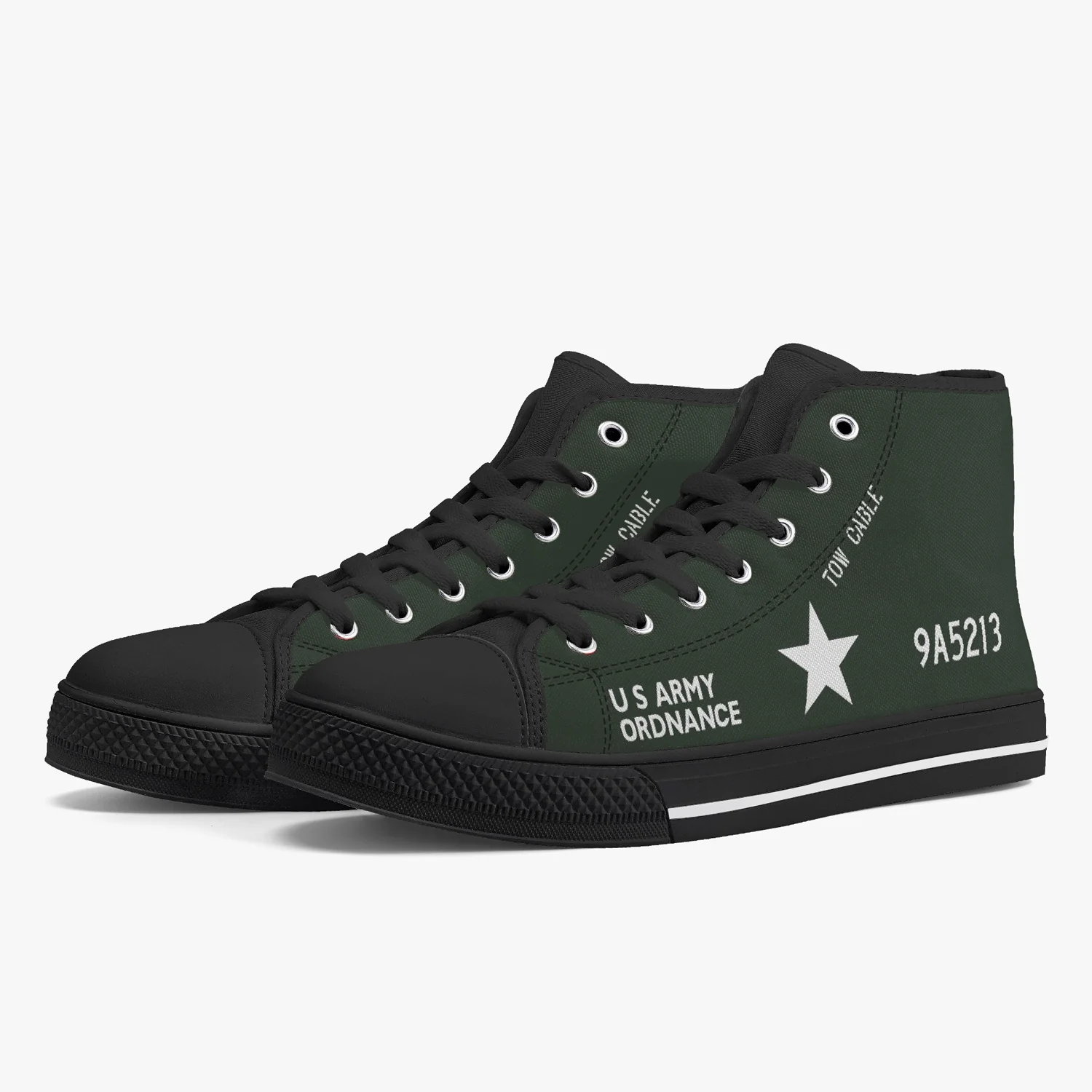 M48 Patton High Top Canvas Trainer - Image 2