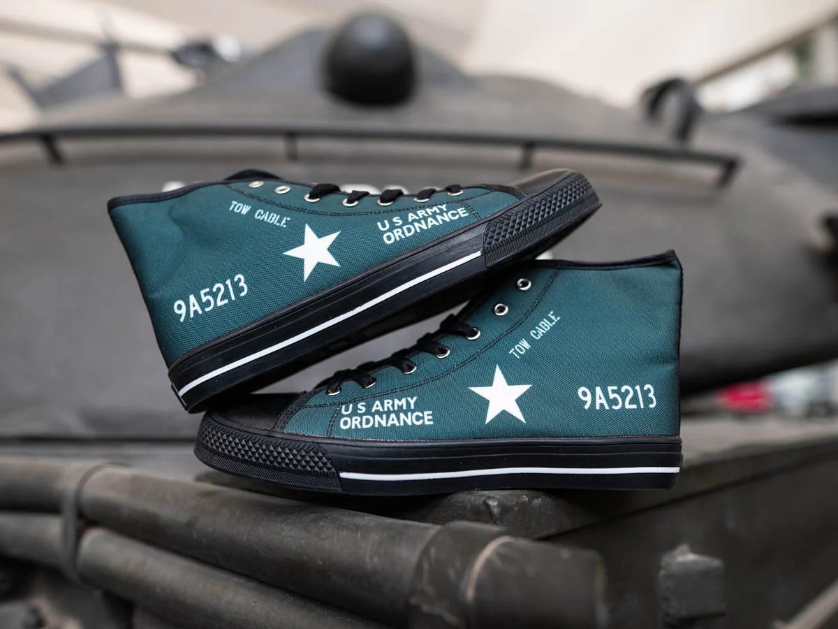 M48 Patton High Top Canvas Trainer - Image 3