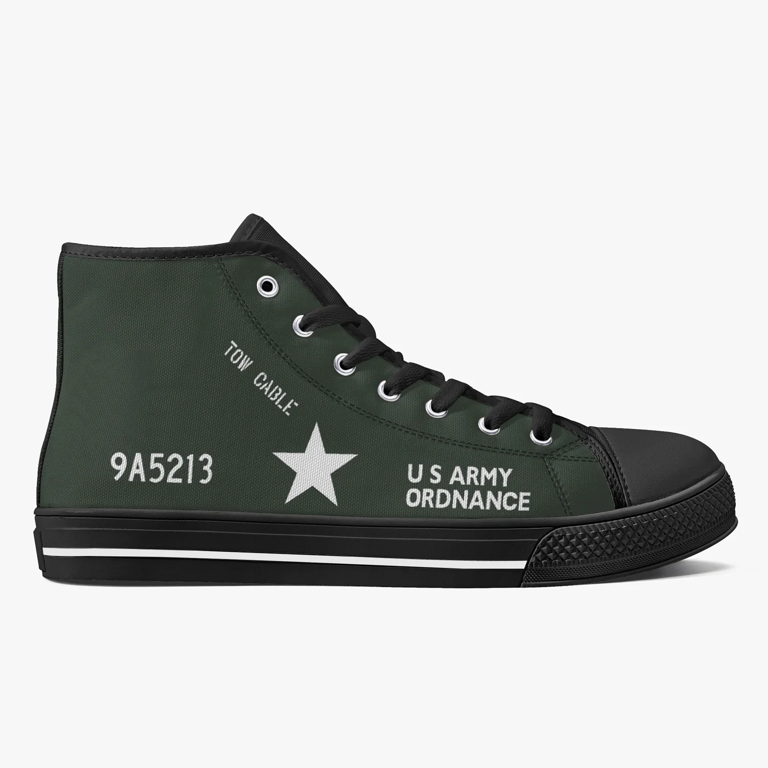 M48 Patton High Top Canvas Trainer - Image 4
