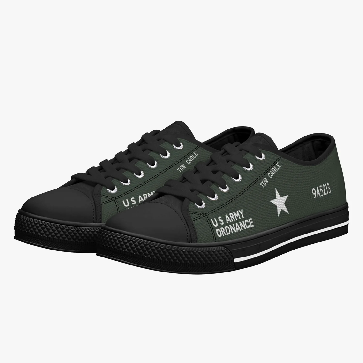 M48 Patton Low Top Canvas Trainer - Image 2