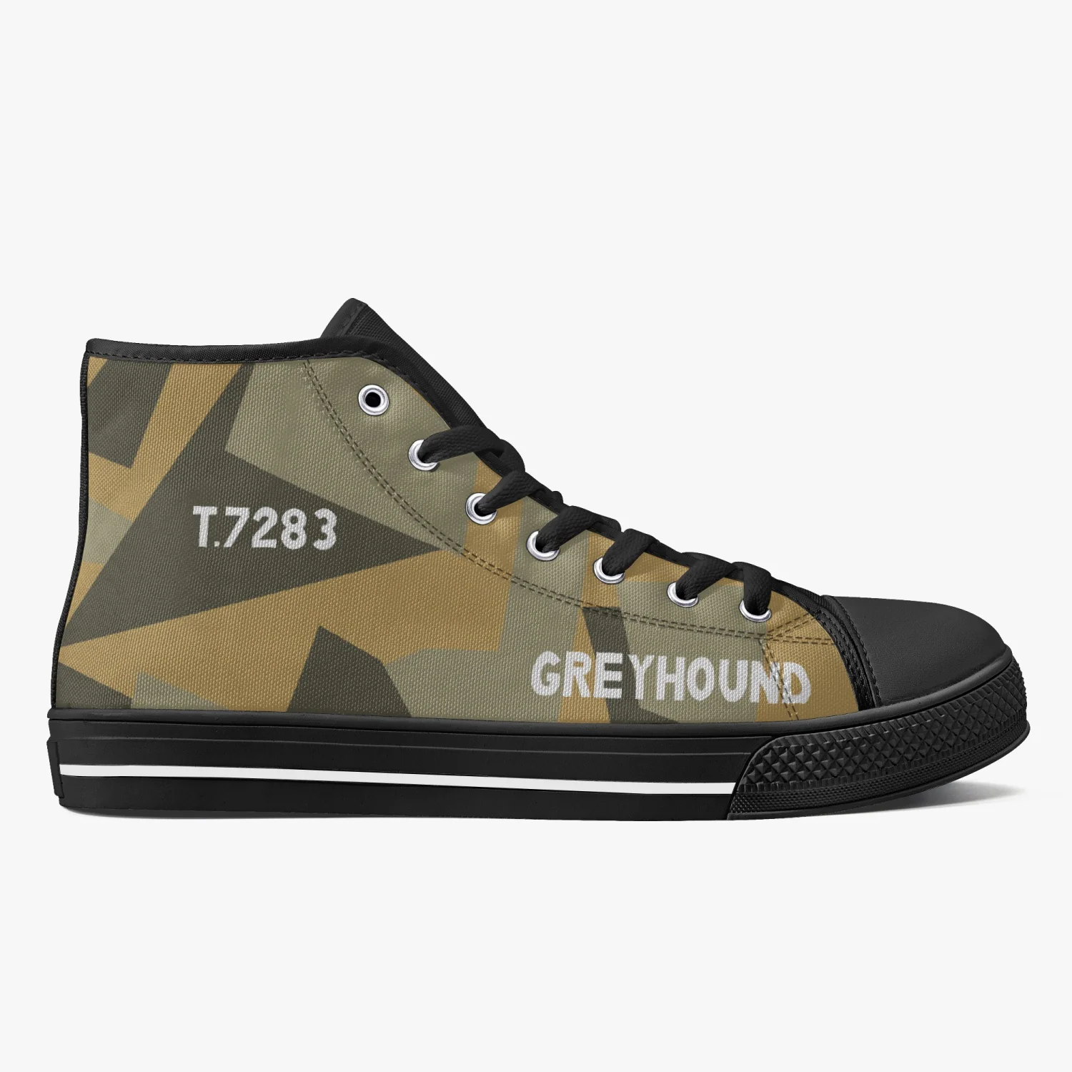 Matilda II High Top Canvas Trainer - Image 5