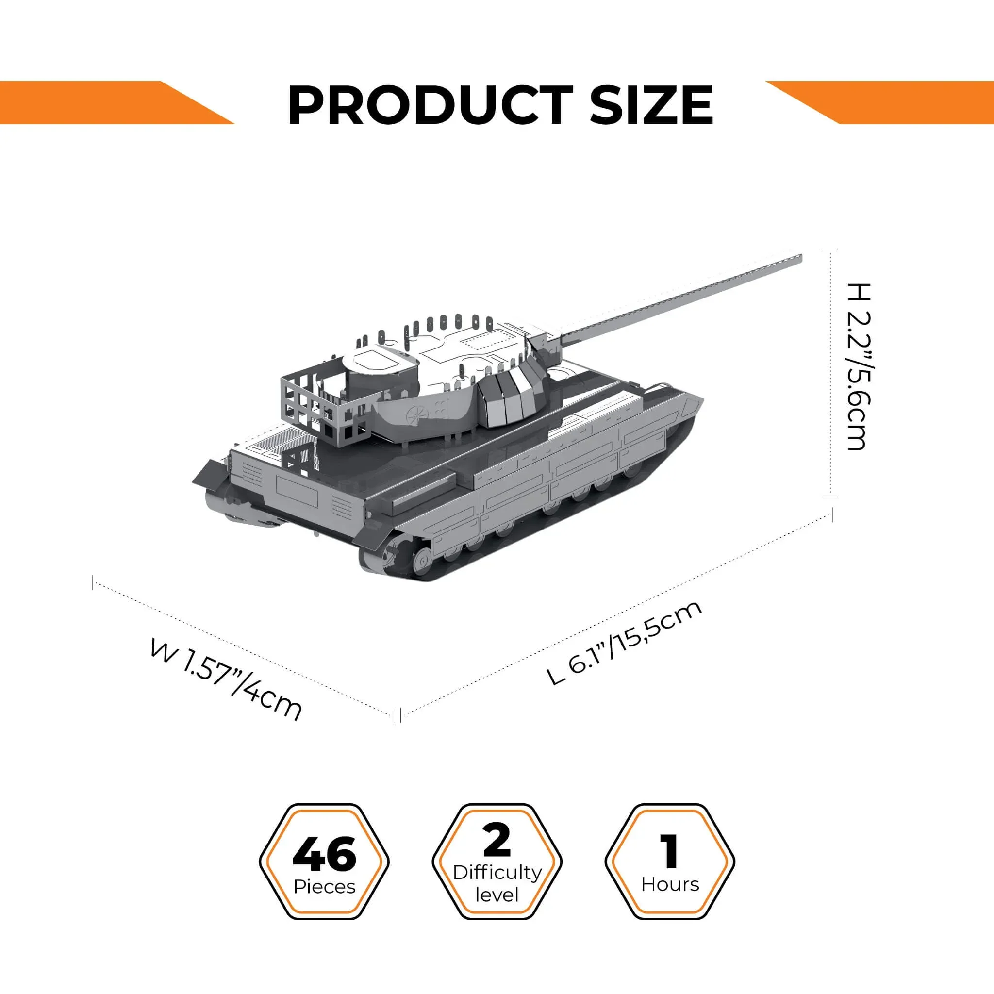Metal Time: 1/72 Scale Conqueror FV214 - Image 3