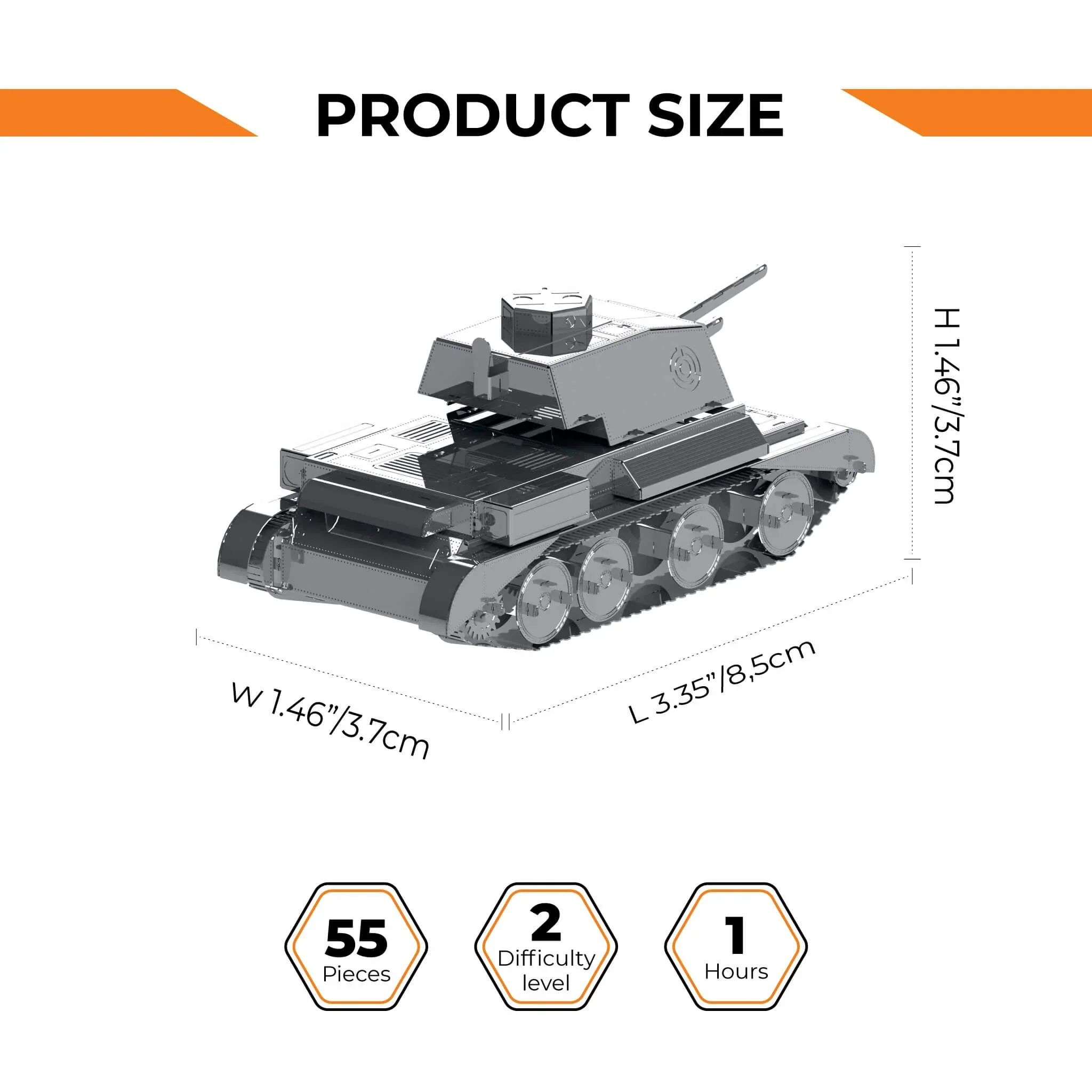 Metal Time: 1/72 Scale Cruiser MK III - Image 2