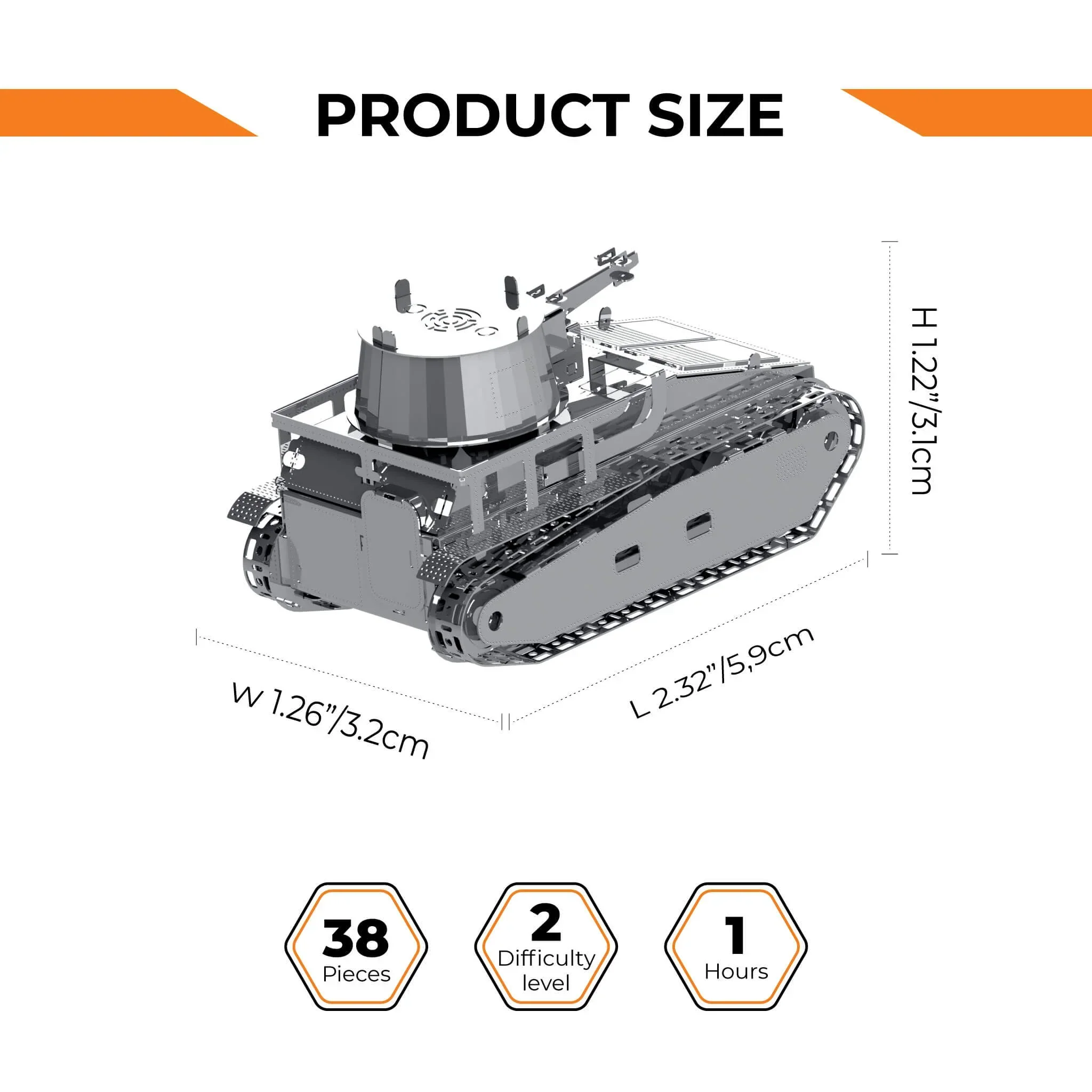 Metal Time: 1/72 Scale Leichttraktor VS.KFZ.31 - Image 3
