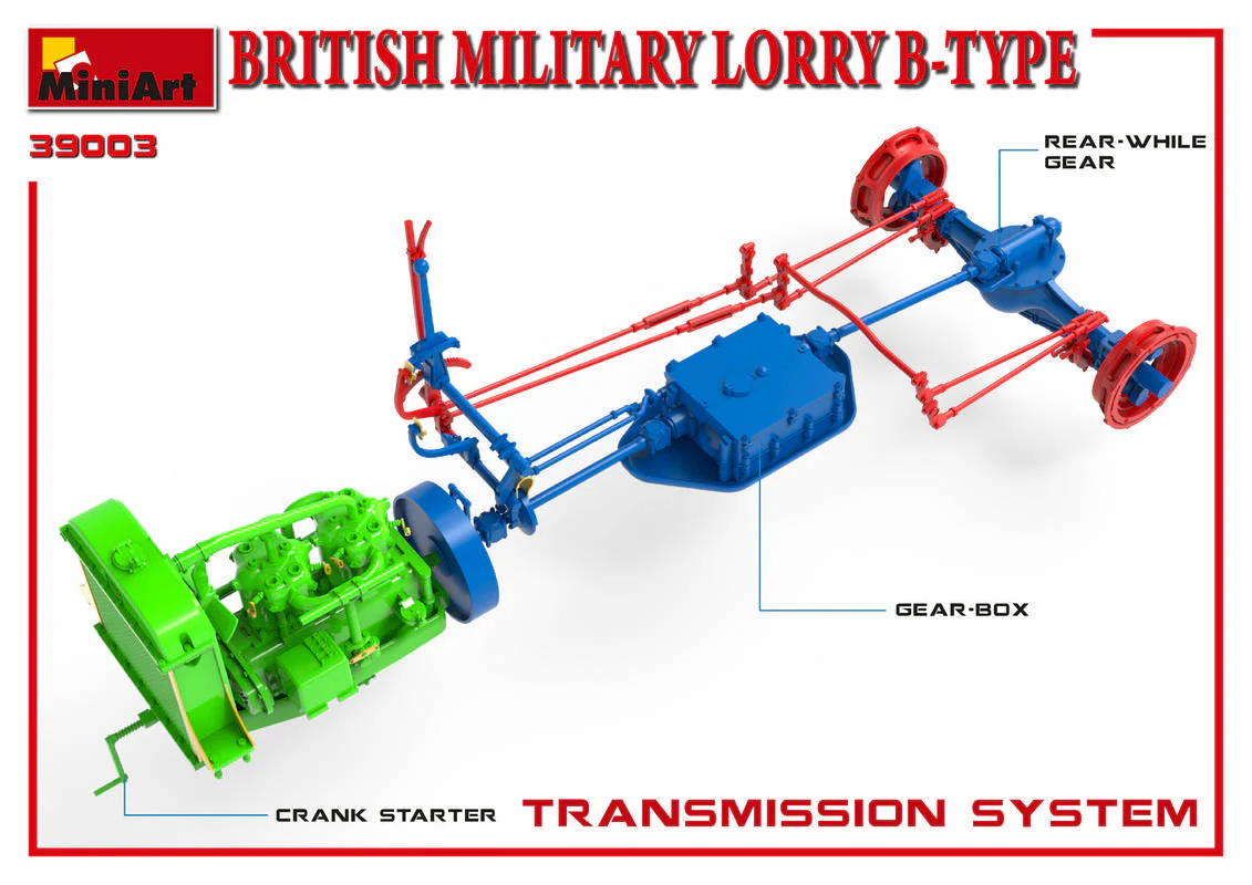 MiniArt 1/35 British Military Lorry B-Type - Image 2