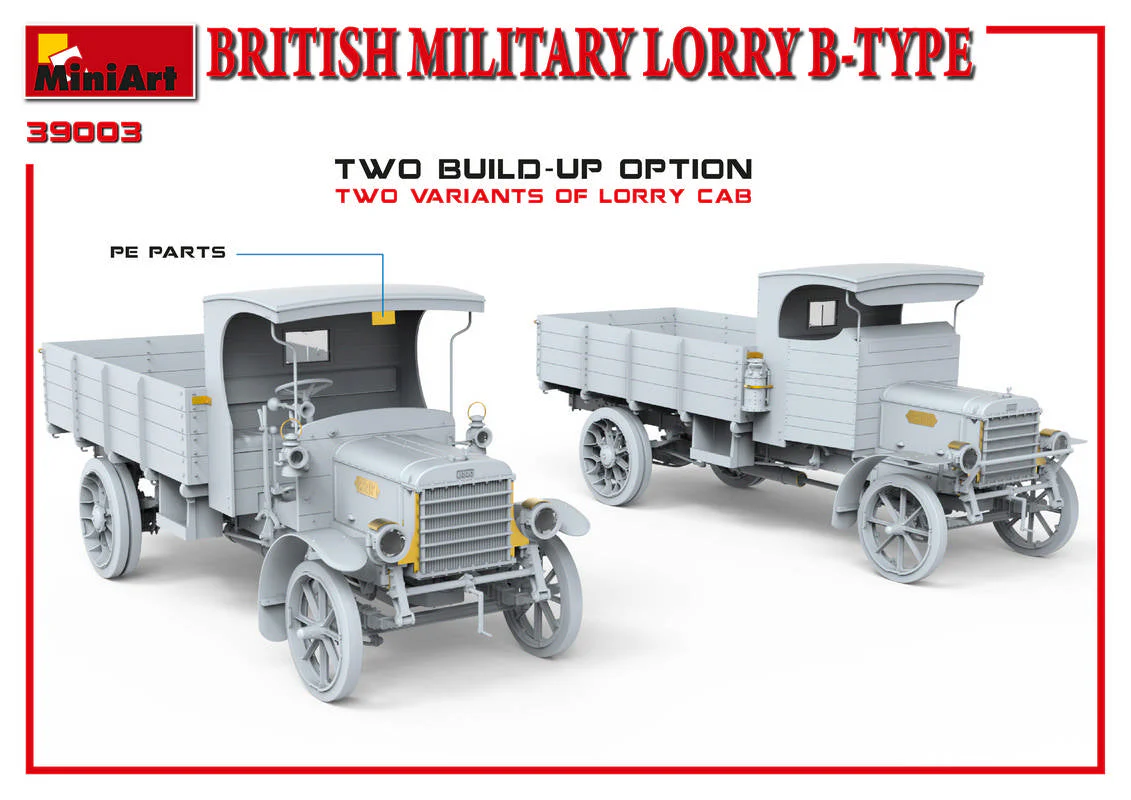 MiniArt 1/35 British Military Lorry B-Type - Image 4