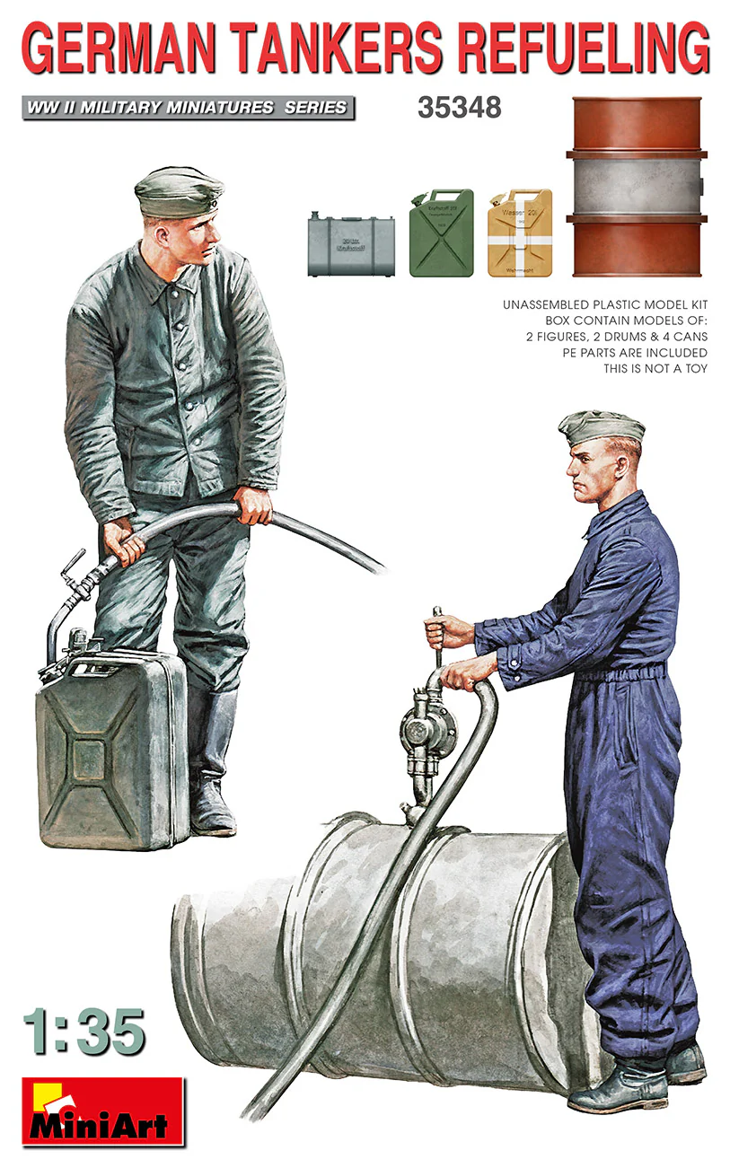 MiniArt 1/35 German Tankers Refueling