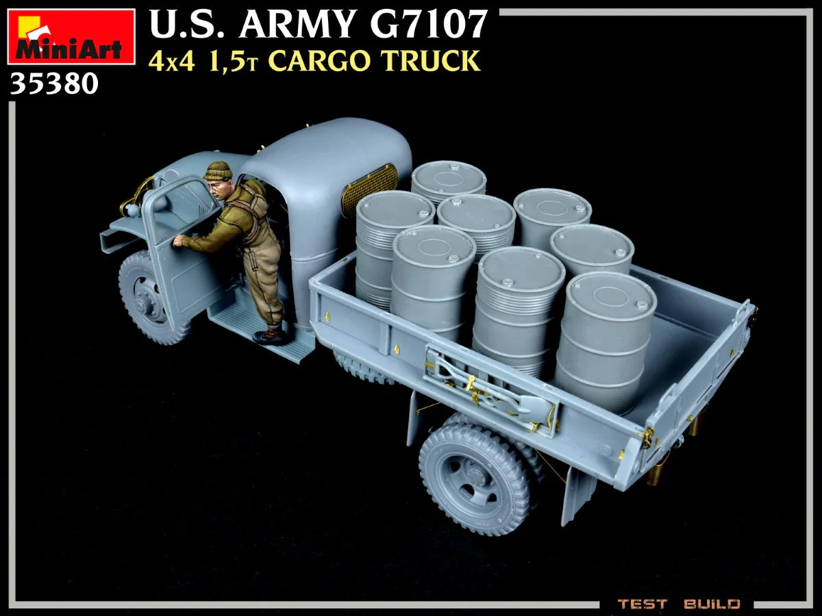 MiniArt 1/35 US army G7107 4x4 1.5t Cargo Truck - Image 3