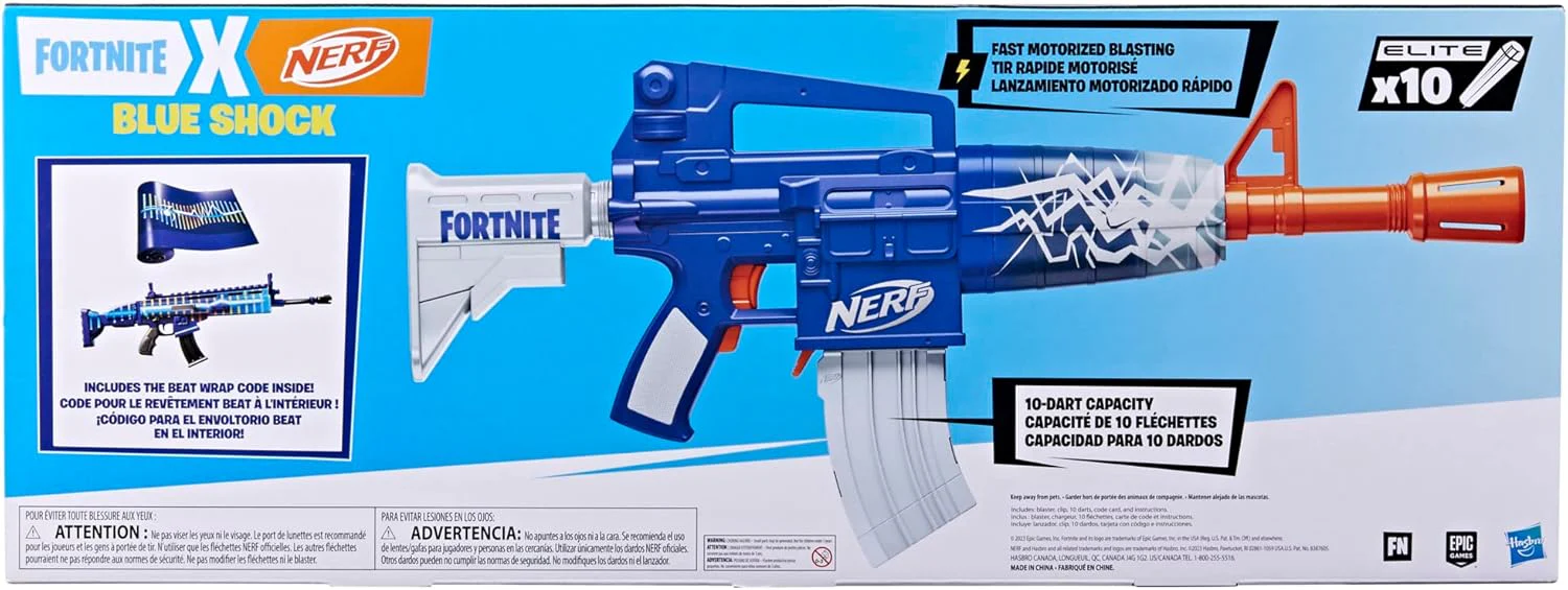 Nerf Fortnite Blue Shock - Image 2