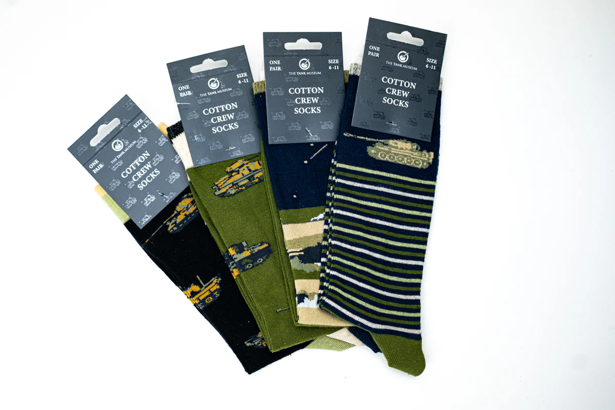 New Tank Museum Socks: 4 Pack - Image 2
