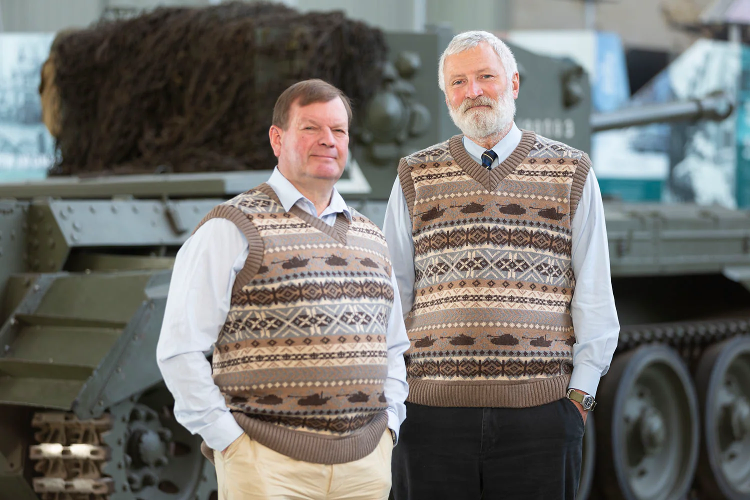 Nostalgia Tank Museum Knitted Tank Top