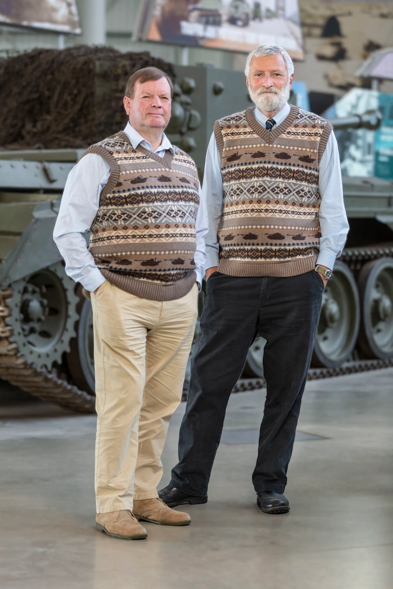 Nostalgia Tank Museum Knitted Tank Top - Image 2