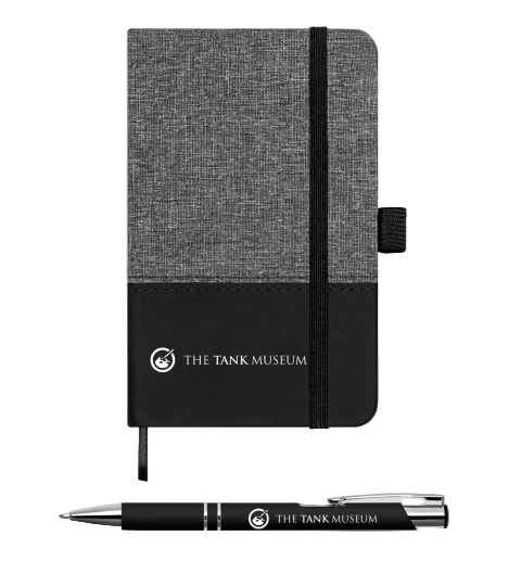 Notebook and Pen - Black
