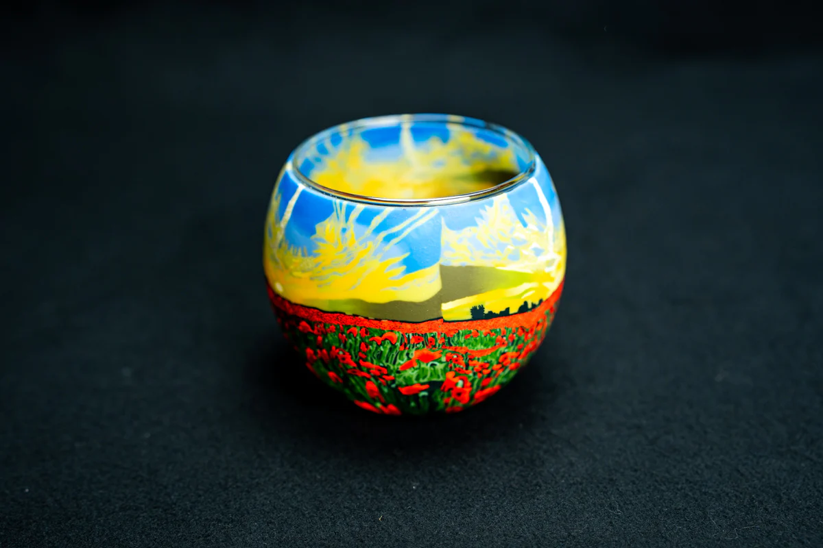 Poppy Sunrise Light Glass - Image 3