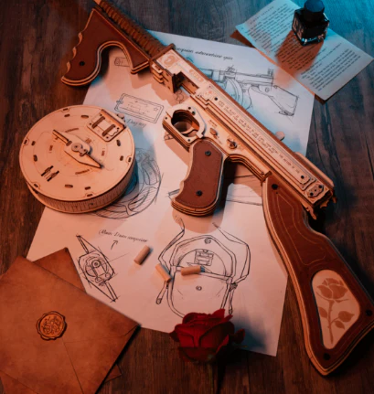 Rokr Submachine Wooden Puzzle - Image 5
