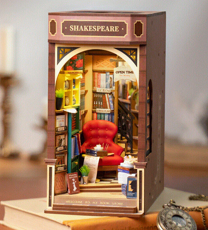 Rolife 3D Book Nooks and Bookends - Image 2