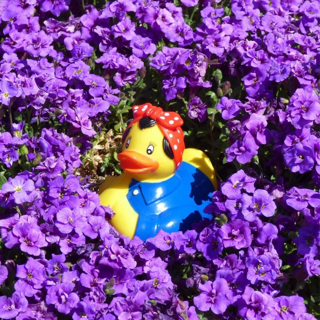 Rosie the Riveter Rubber Duck - Image 3