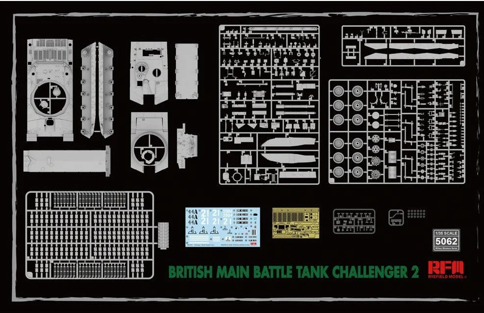 Ryefield Model 1/35 Challenger 2 British MBT - Image 3