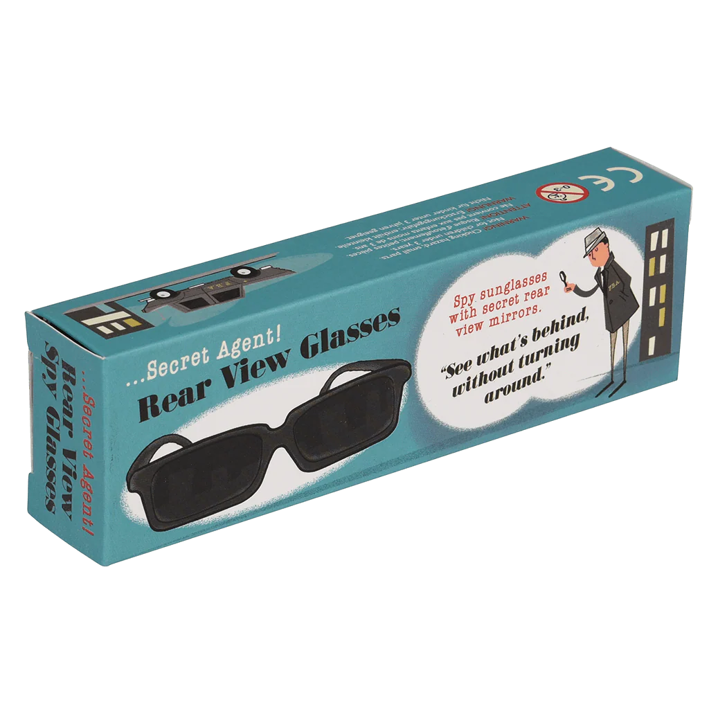 Secret Agent Rear View Spy Glasses - Image 4