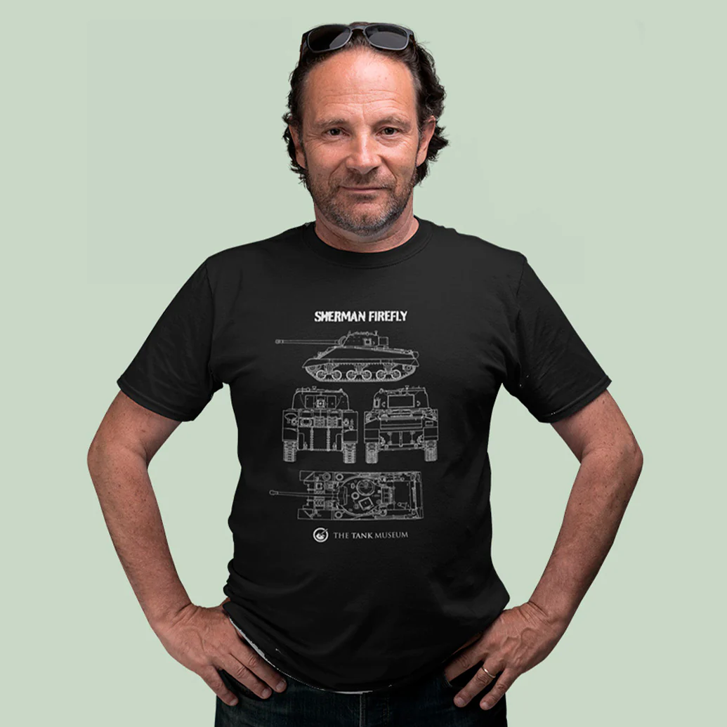 Sherman Firefly Blueprint T-Shirt - Image 3