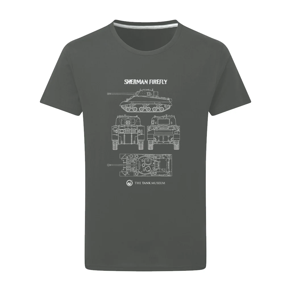 Sherman Firefly Blueprint T-Shirt - Image 4