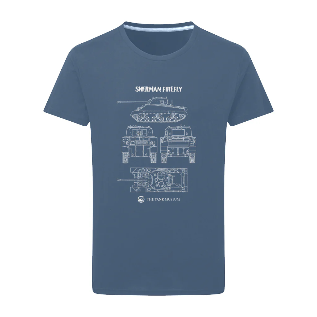 Sherman Firefly Blueprint T-Shirt - Image 5
