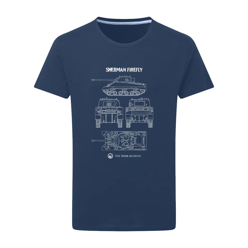 Sherman Firefly Blueprint T-Shirt - Image 6