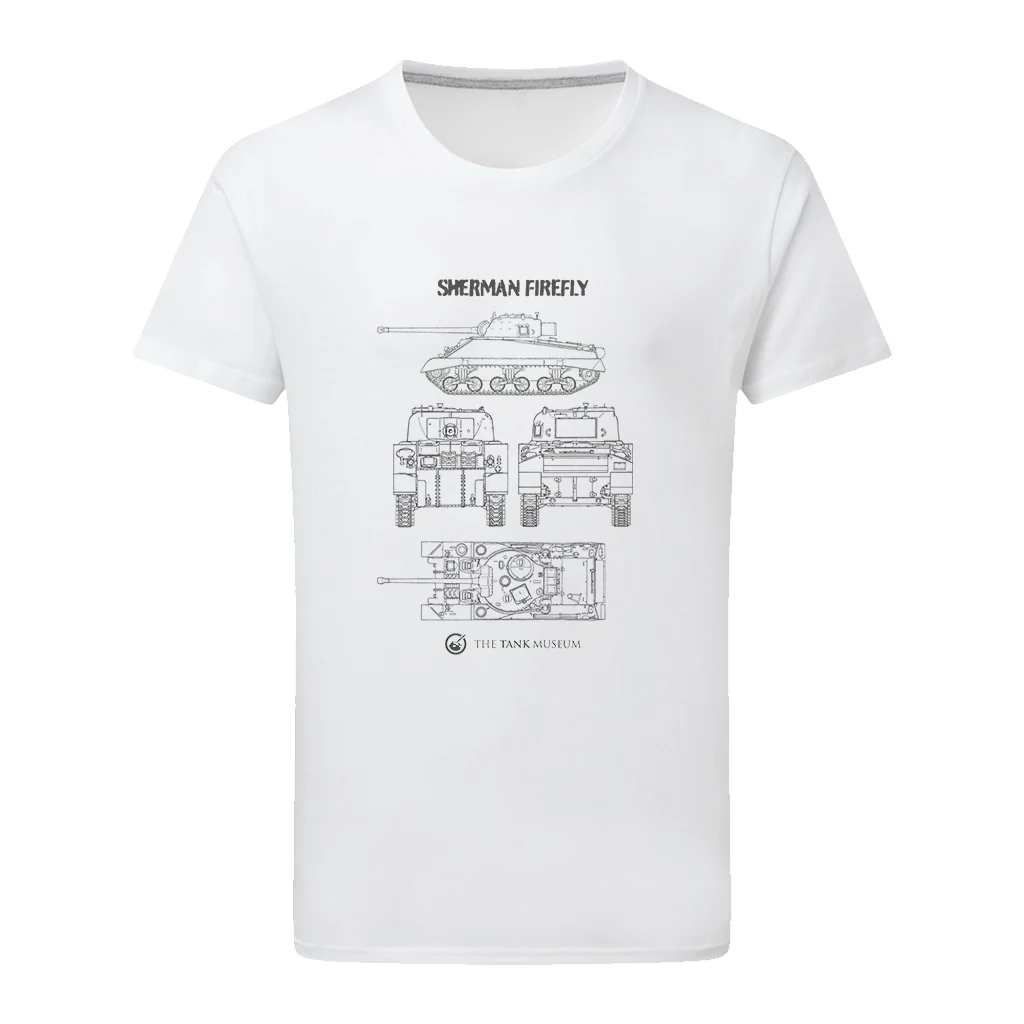 Sherman Firefly Blueprint T-Shirt - Image 7