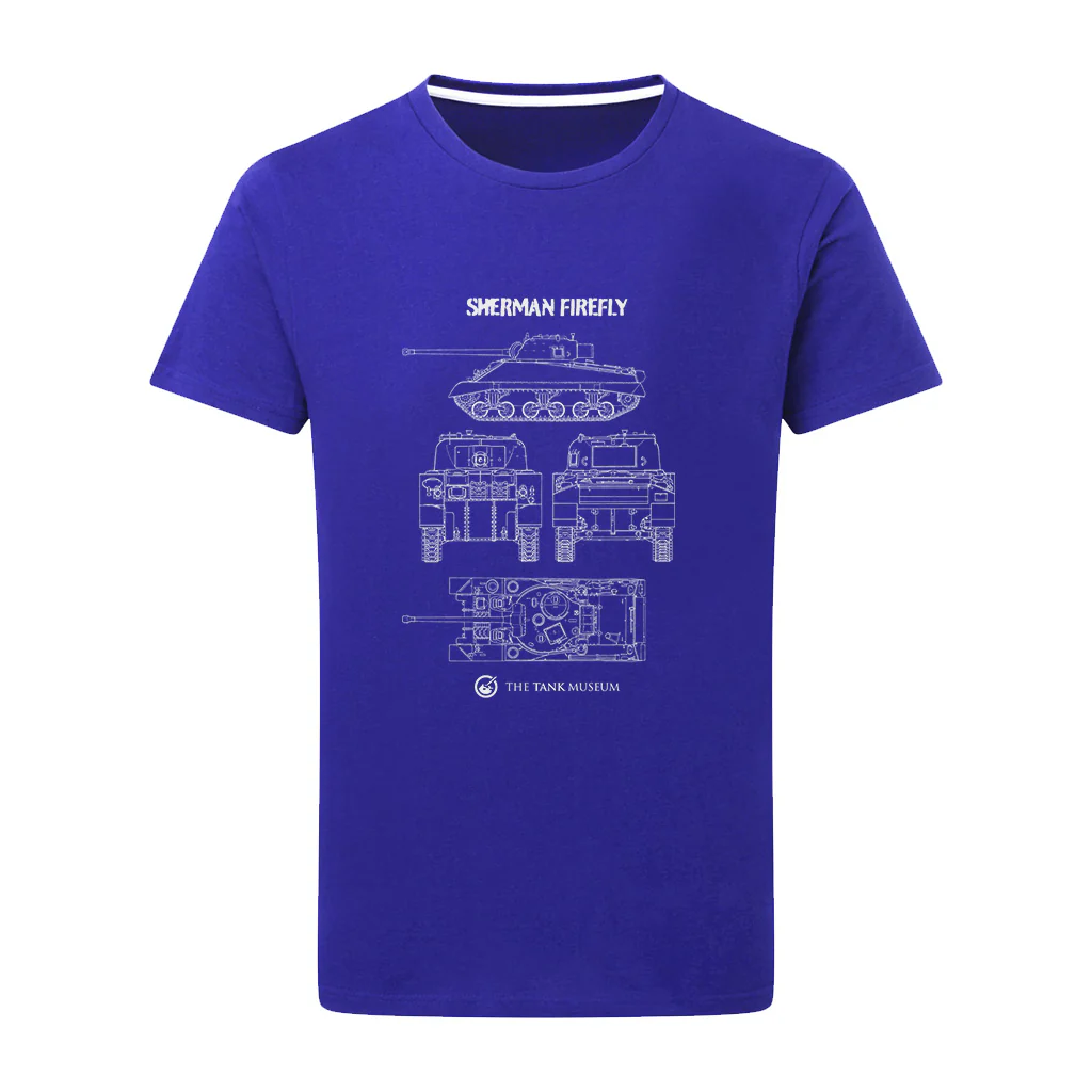 Sherman Firefly Blueprint T-Shirt - Image 8