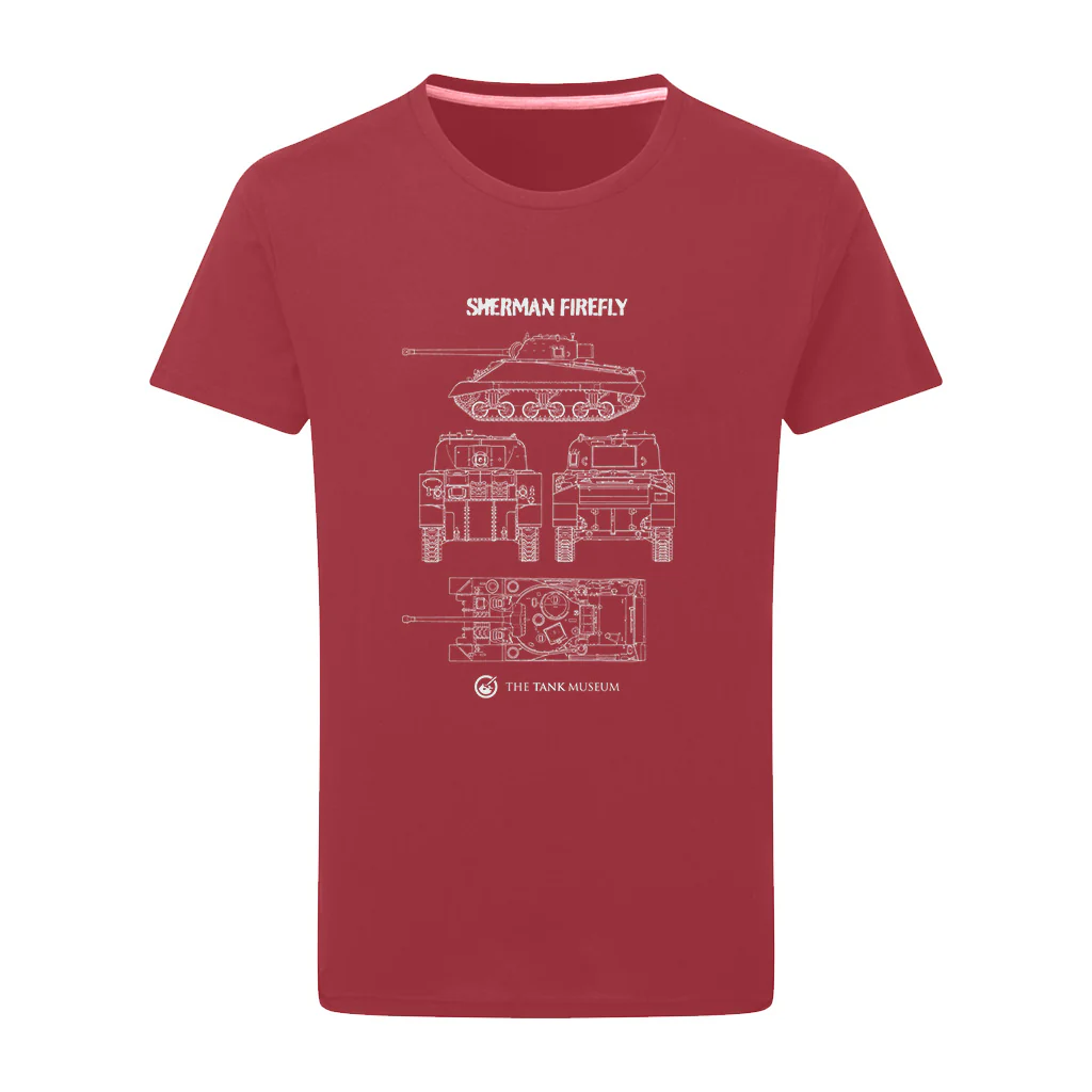 Sherman Firefly Blueprint T-Shirt - Image 9