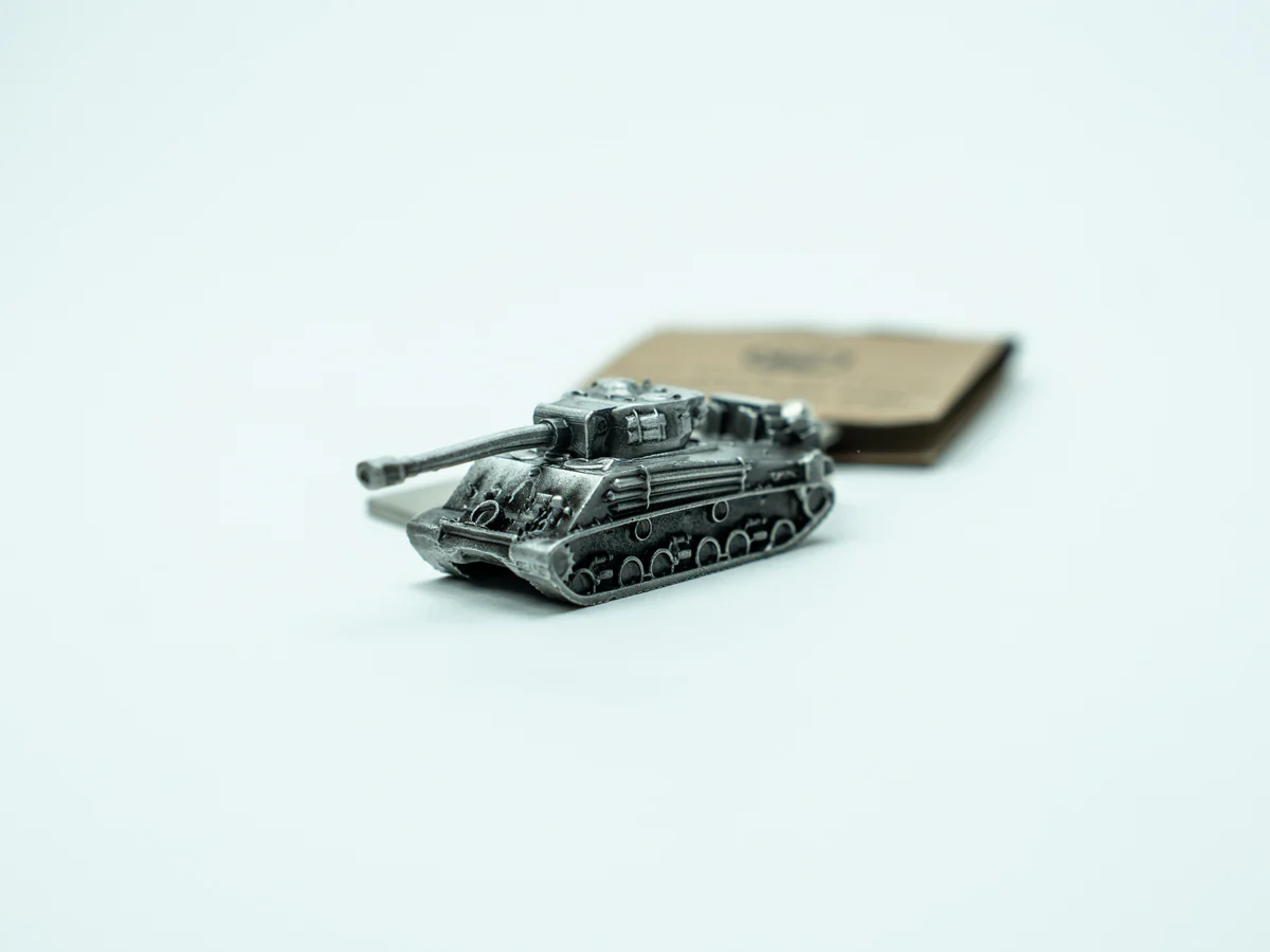 Sherman Fury Metal Keyring - Image 4