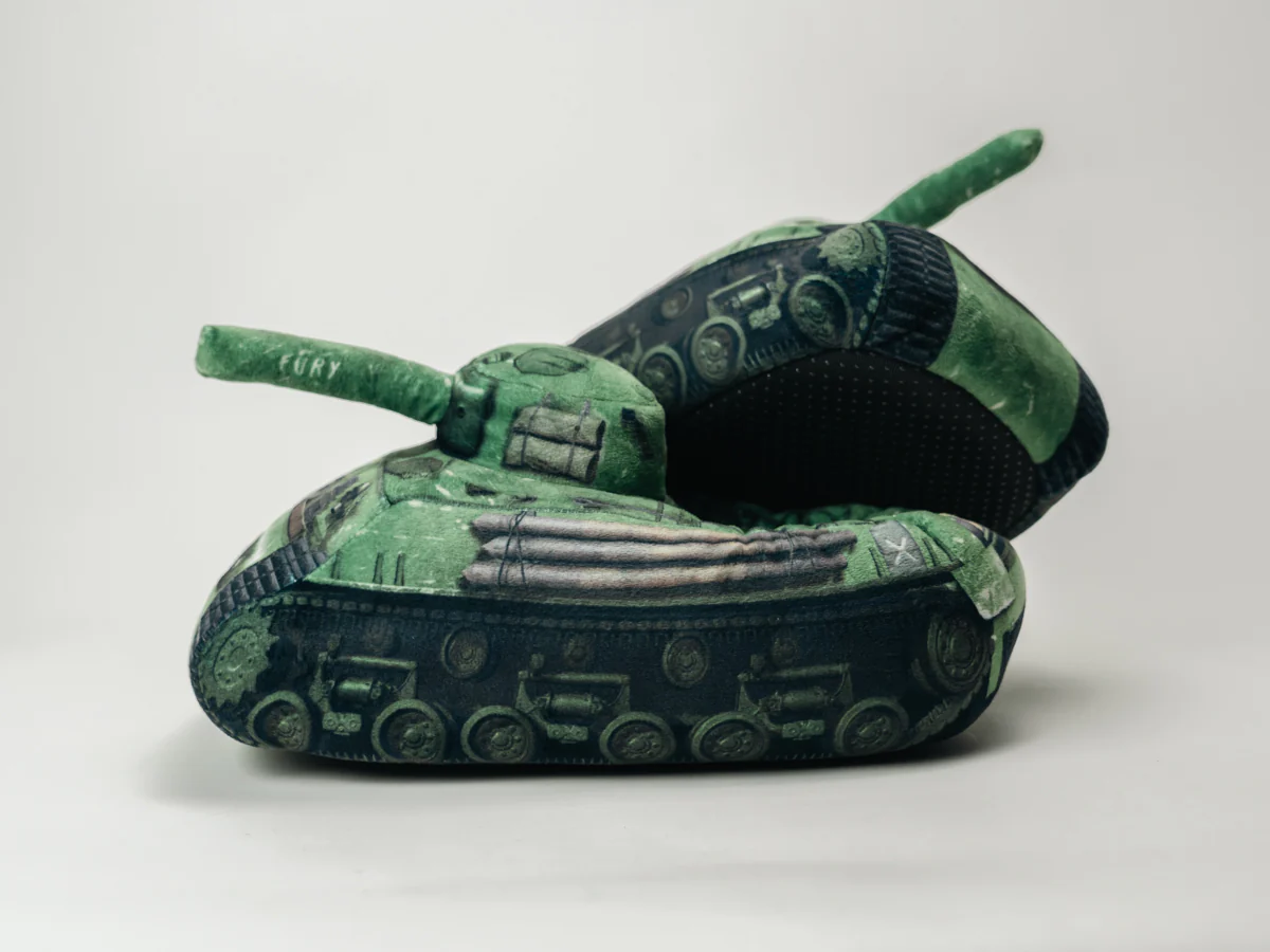 Sherman Fury Tank Slippers - Image 3