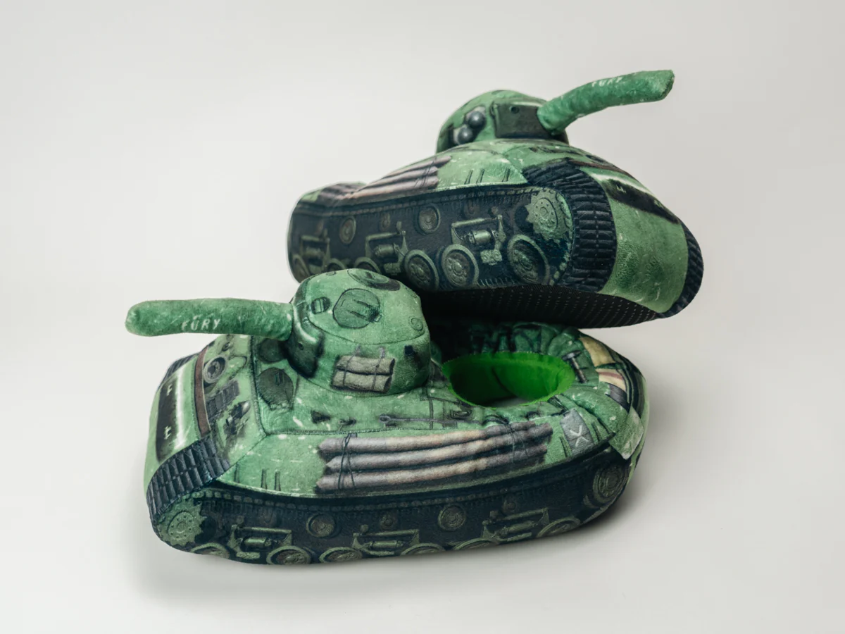 Sherman Fury Tank Slippers - Image 4