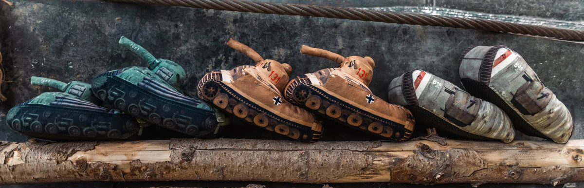 Sherman Fury Tank Slippers - Image 7