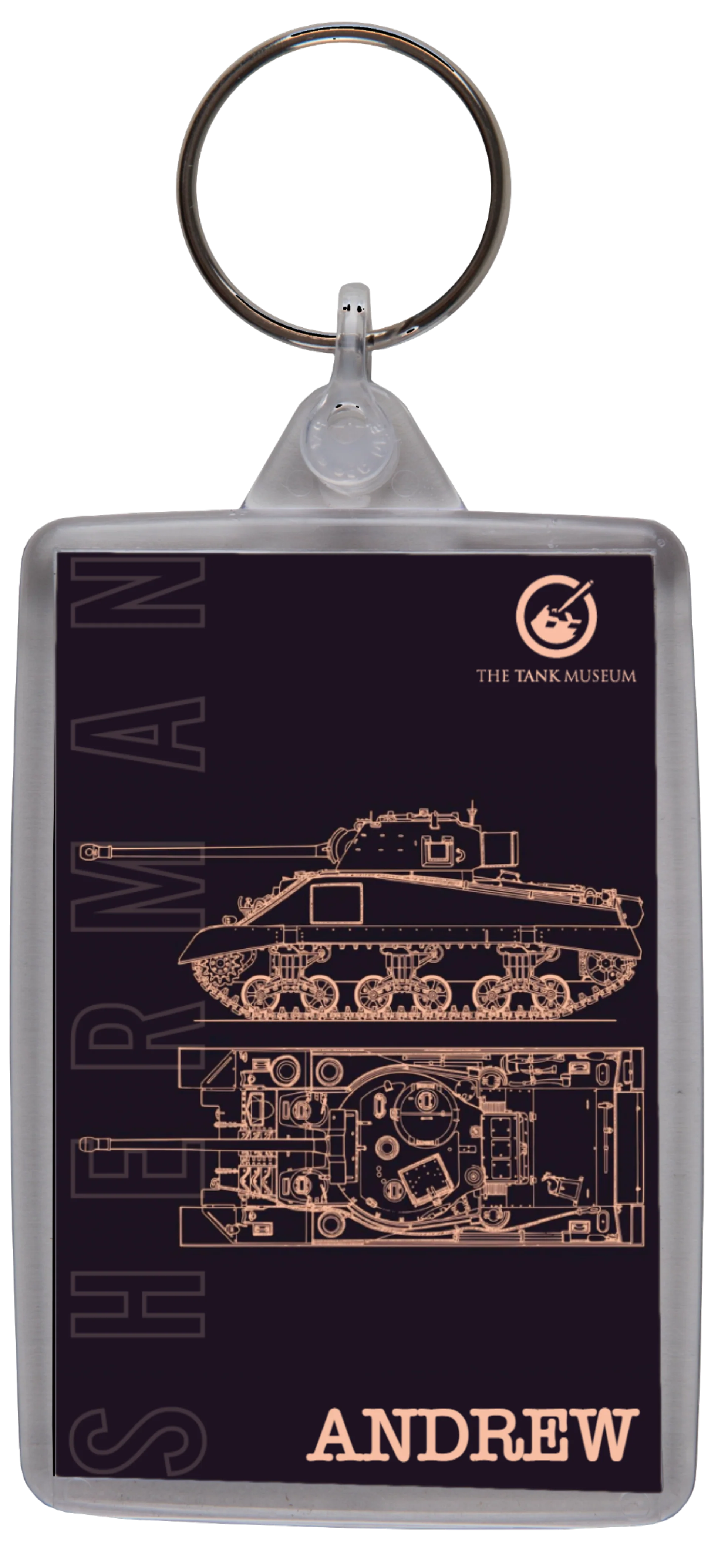 Sherman Keyring