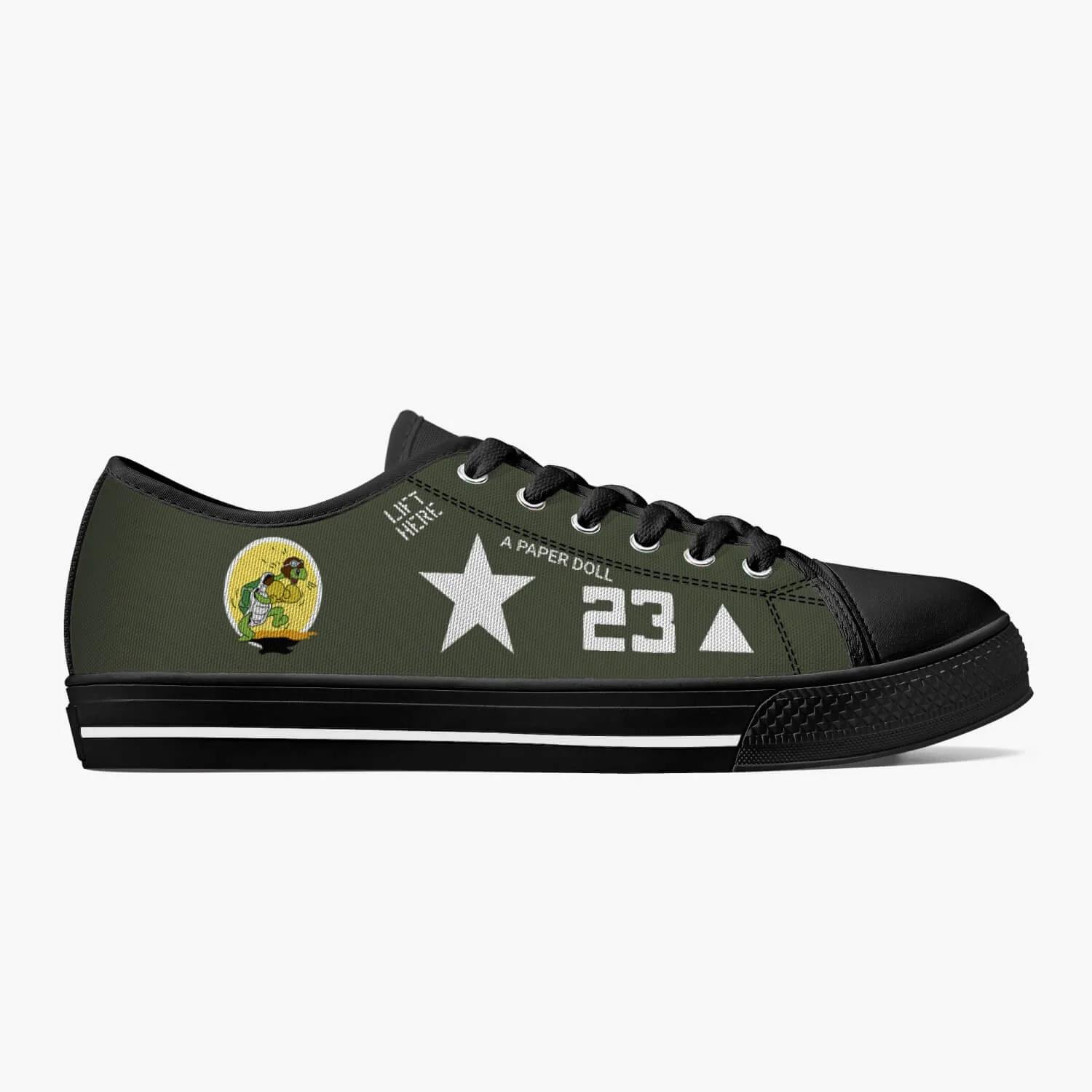 Sherman Low Top Canvas Trainer - Image 5