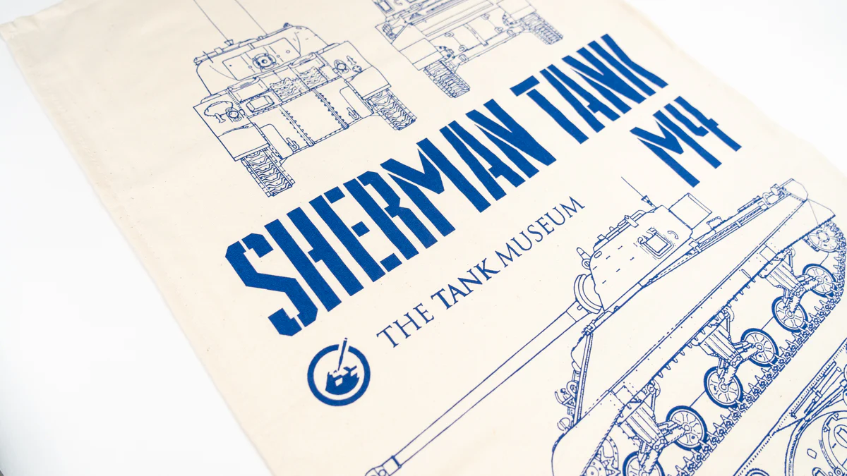Sherman M4 Tea Towel - Image 2