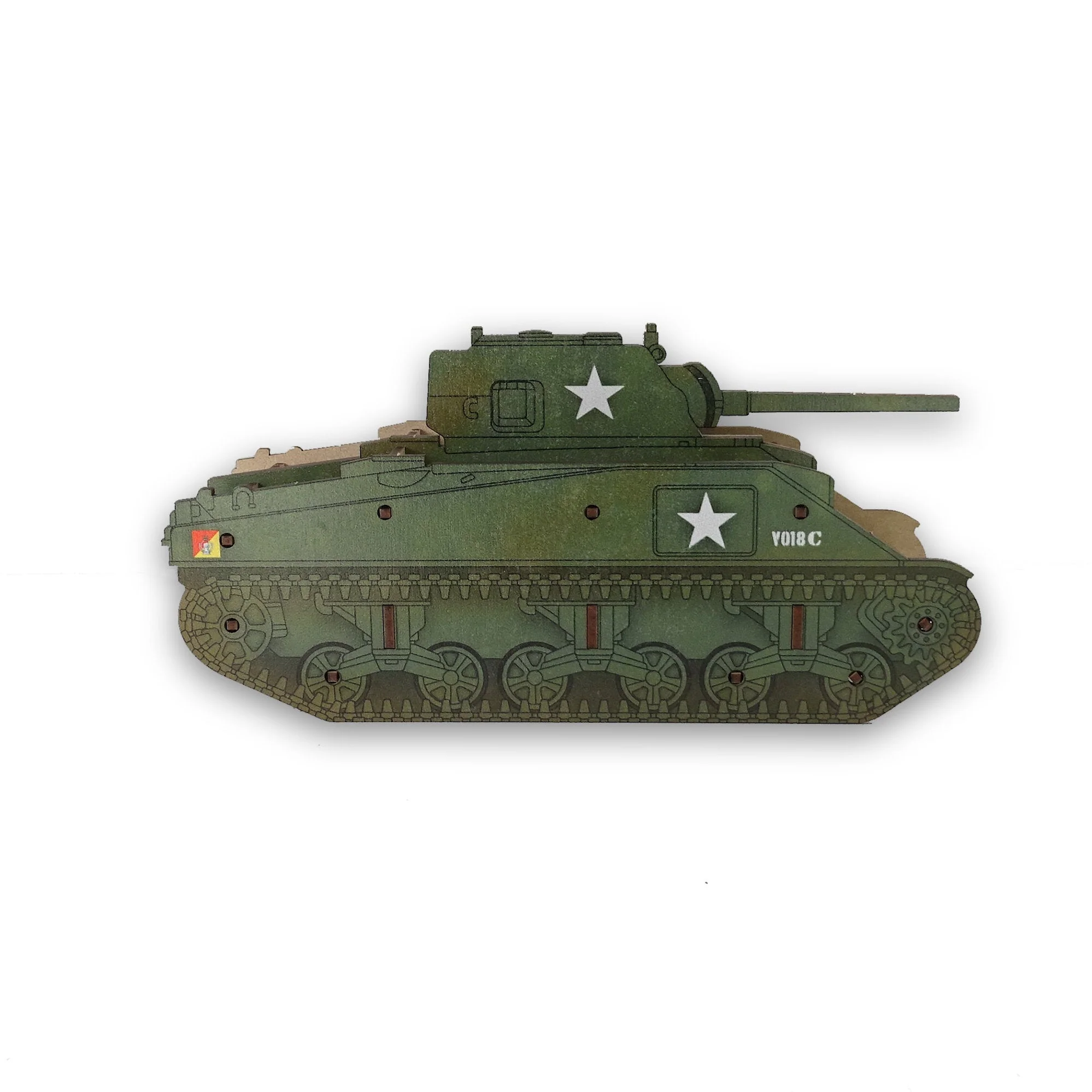 Sherman Wooden Desk Tidy - Image 8