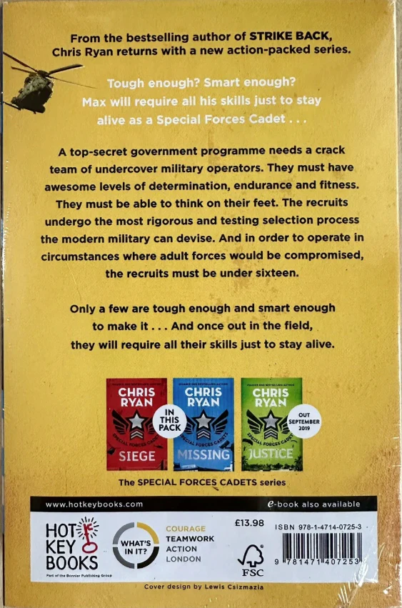 Siege + Missing : Special Forces Cadets Two Book Pack - Image 4