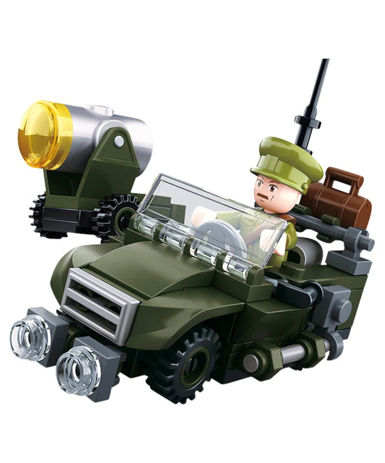 Sluban - WWII Allied Jeep - Image 3