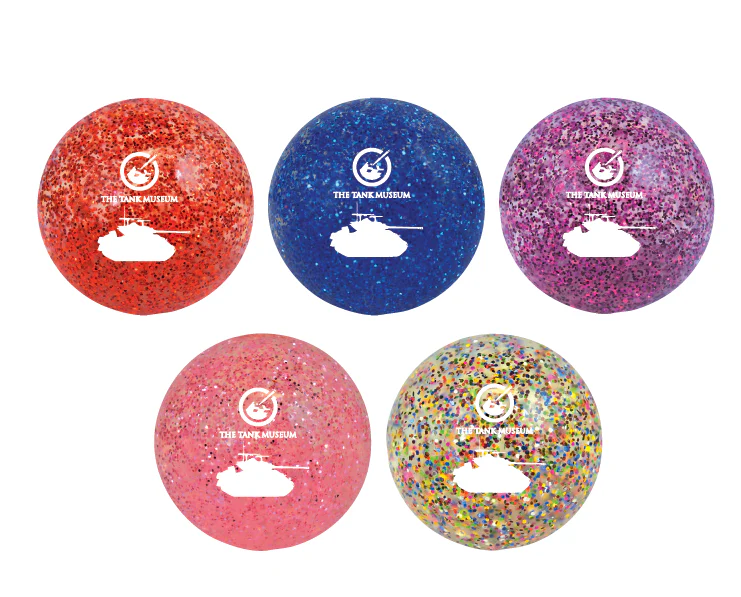 Tank Museum Sparkle Bouncy Ball